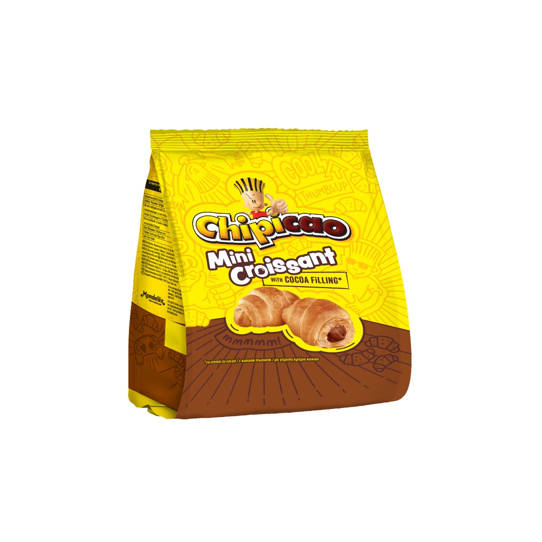 CHIPICAO Κρουασάν Mini με Κρέμα Κακάο