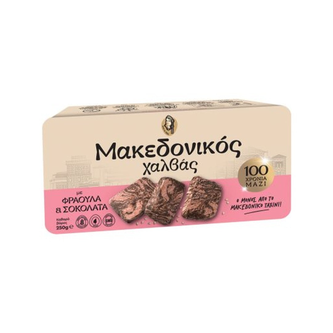 ΜΑΚΕΔΟΝΙΚΟΣ Σοκολάτα & Φράουλα