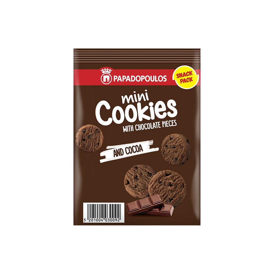 ΠΑΠΑΔΟΠΟΥΛΟΥ Cookies Mini Διπλή Σοκολάτα