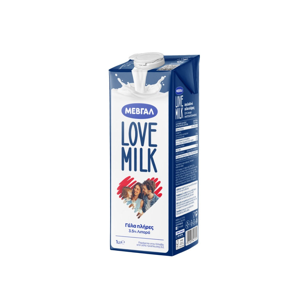 ΜΕΒΓΑΛ Love Milk Πλήρες 3,5%