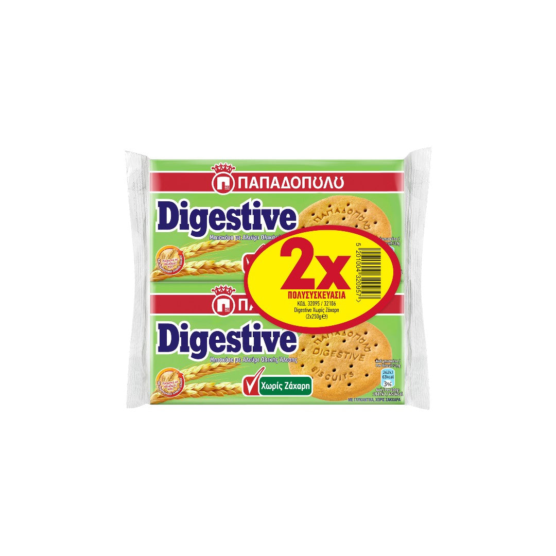 ΠΑΠΑΔΟΠΟΥΛΟΥ Digestive Χωρίς Ζάχαρη