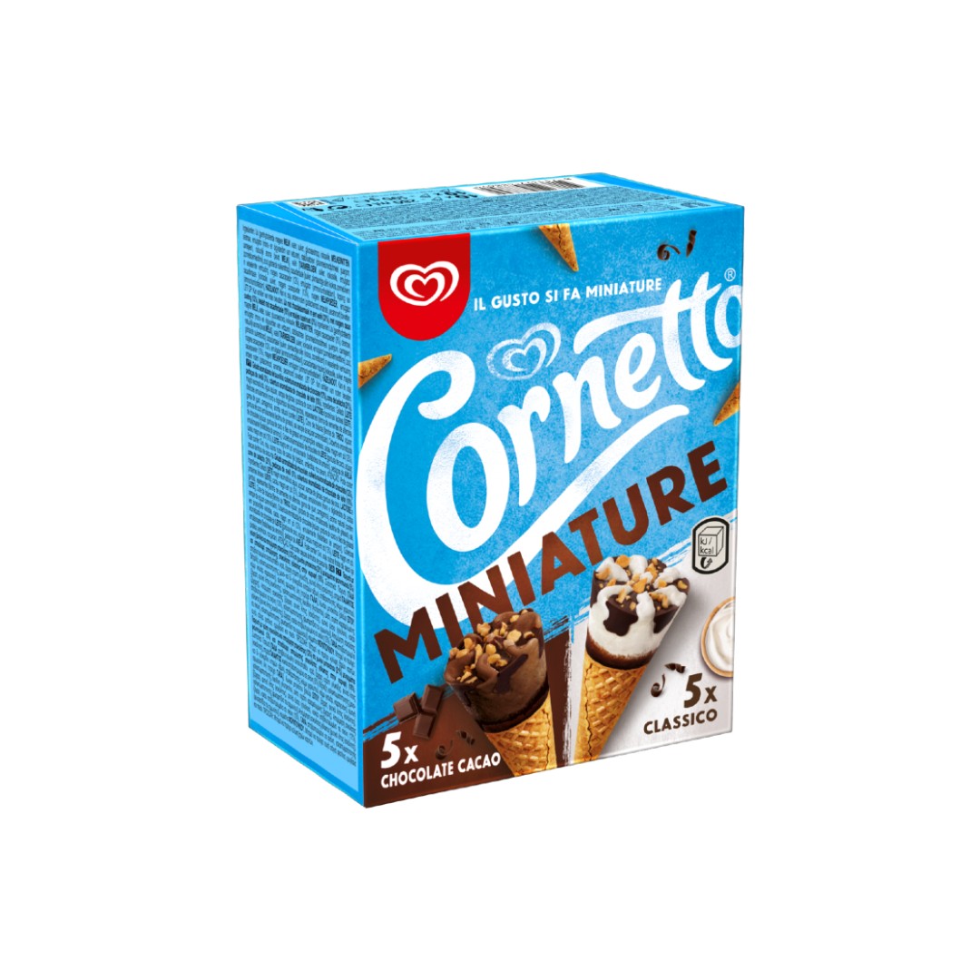CORNETTO Mini Βανίλια Σοκολάτα