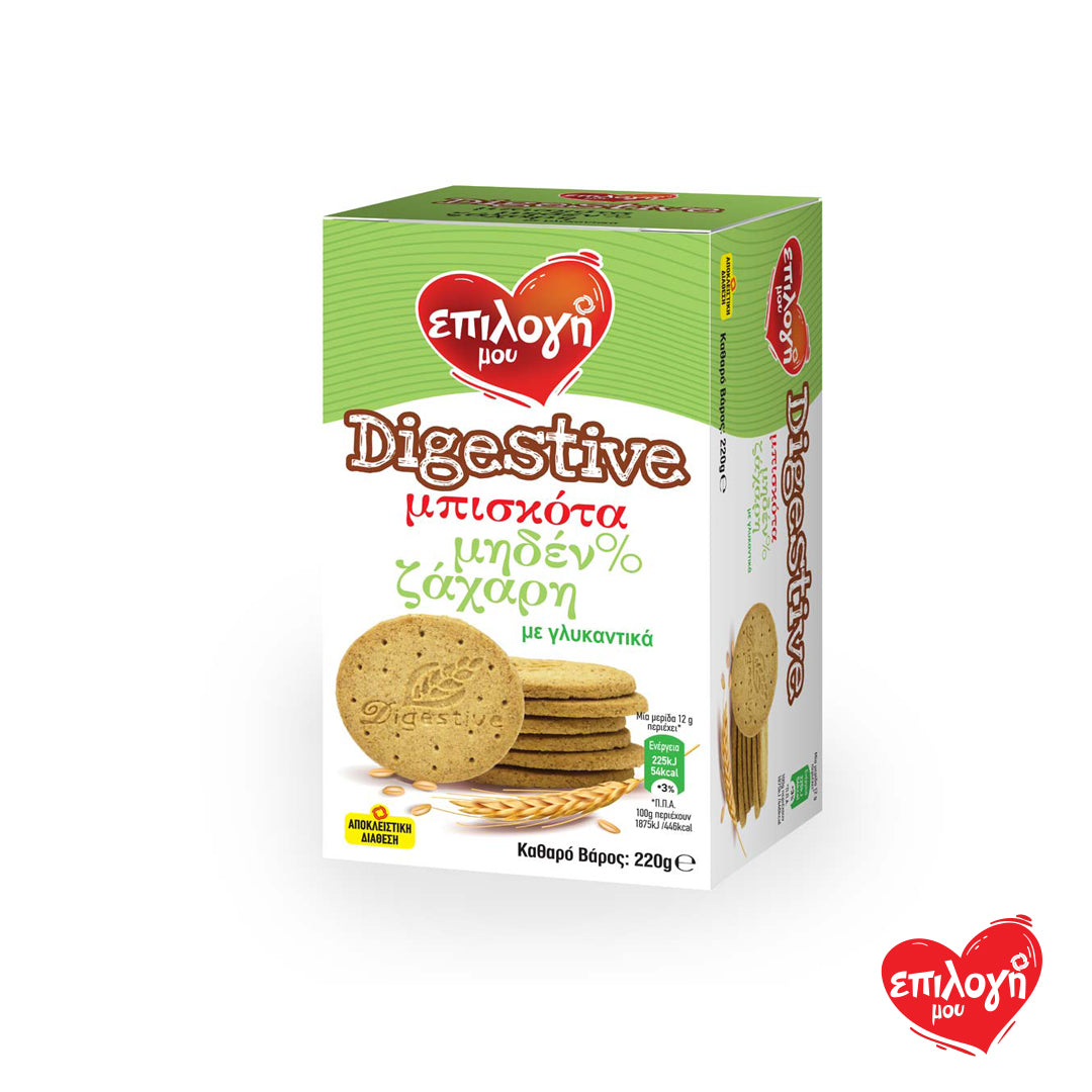 ΕΠΙΛΟΓΗ ΜΟΥ Digestive 0% Ζάχαρη