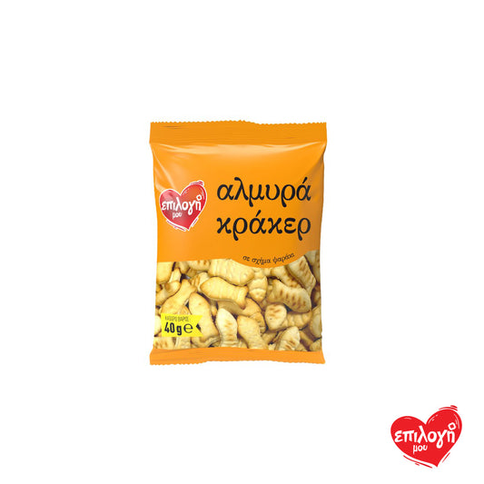 ΕΠΙΛΟΓΗ ΜΟΥ Αλμυρά Κράκερ Σχήμα Ψαράκι