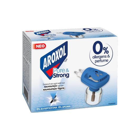 AROXOL Σετ Υγρό Pure & Strong