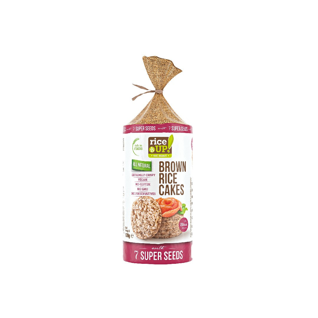 RICE UP Ρυζογκοφρέτες 7 Super Seeds