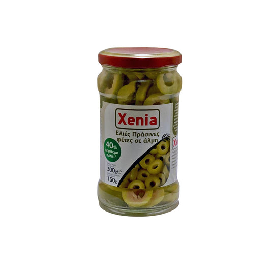XENIA Πράσινες Φέτες 40% Λιγ.Αλάτι