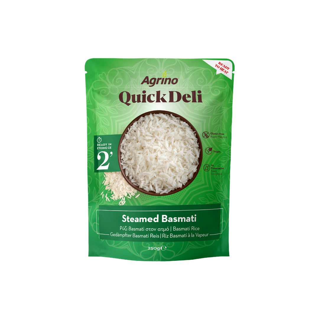 AGRINO Quick Deli Steamed Basmati