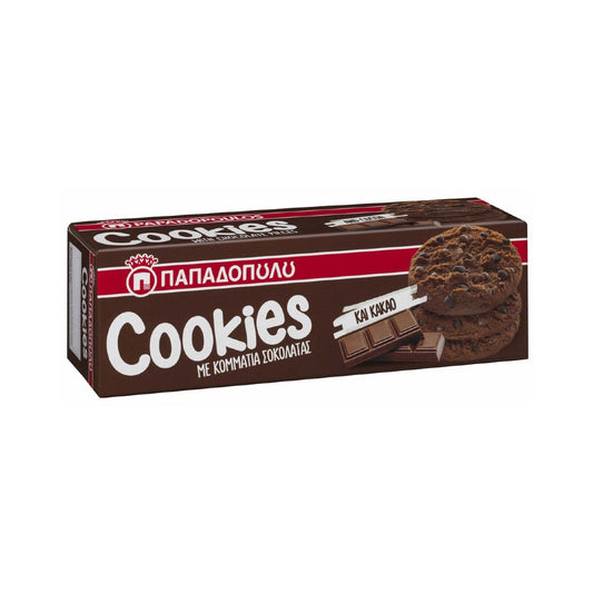 ΠΑΠΑΔΟΠΟΥΛΟΥ Cookies Κακάο & Κομ. Σοκολάτας