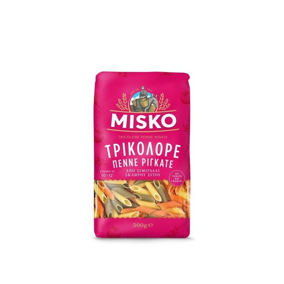 MISKO Πενάκι Ριγκάτε Τρικολόρε