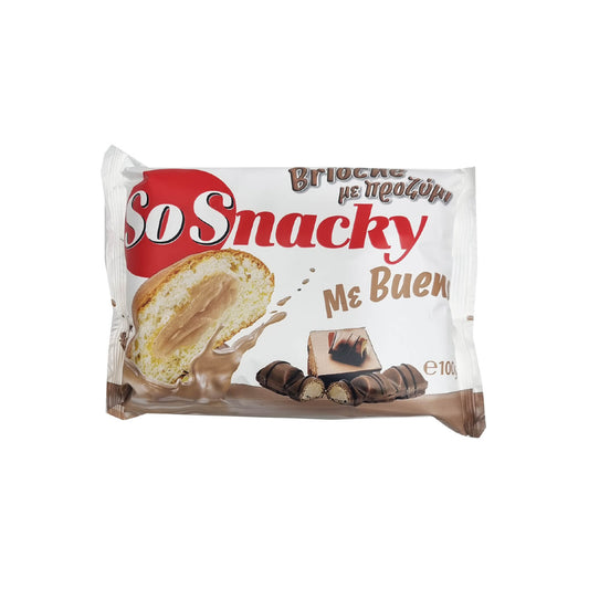 SO SNACKY Brioche Κρέμα Bueno