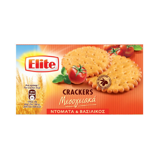 ELITE Crackers Ντομάτα Βασιλικός
