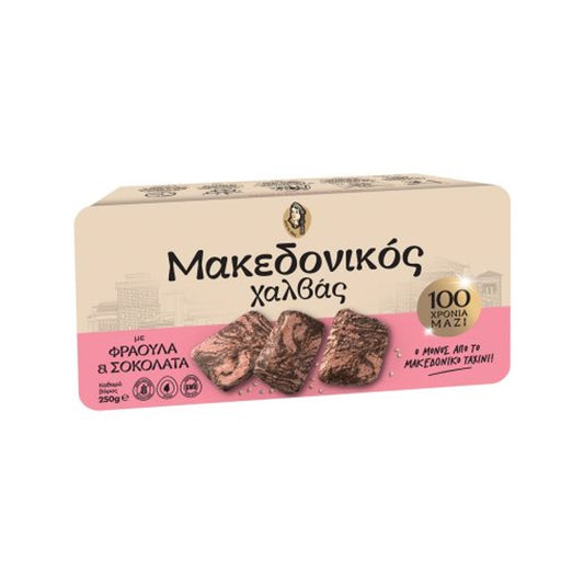 ΜΑΚΕΔΟΝΙΚΟΣ Σοκολάτα & Φράουλα
