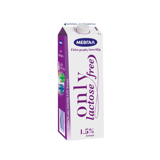 ΜΕΒΓΑΛ Only Lactose Free 1,5%
