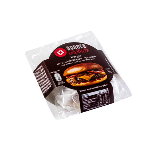 BURGER DELIGHTS Μοσχαρίσιο Μπιφτέκι & BBQ