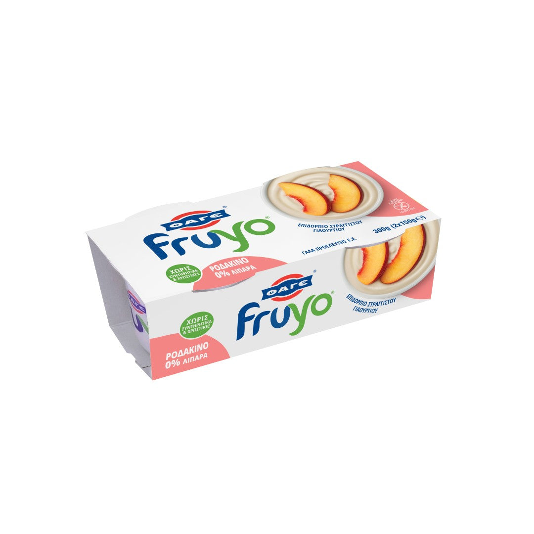 ΦΑΓΕ Fruyo Ροδάκινο 0%