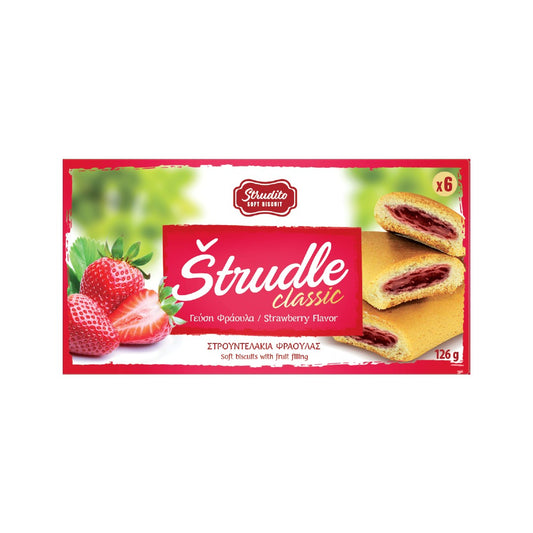 STRUDITO Strudel με Φράουλα