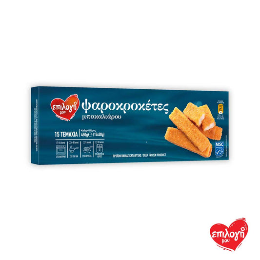 ΕΠΙΛΟΓΗ ΜΟΥ Ψαροκροκέτες Πανέ