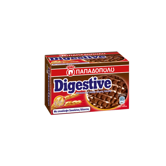 ΠΑΠΑΔΟΠΟΥΛΟΥ Digestive με Σοκολάτα Γάλακτος